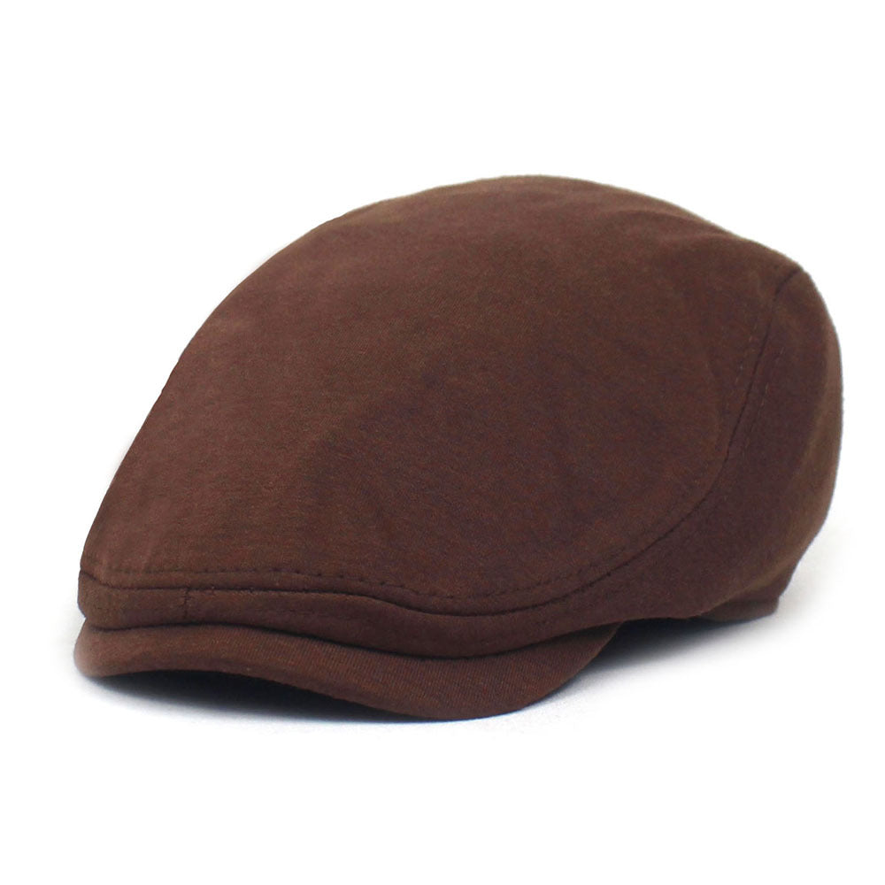 Adjustable Polyester Beret Cap for Men