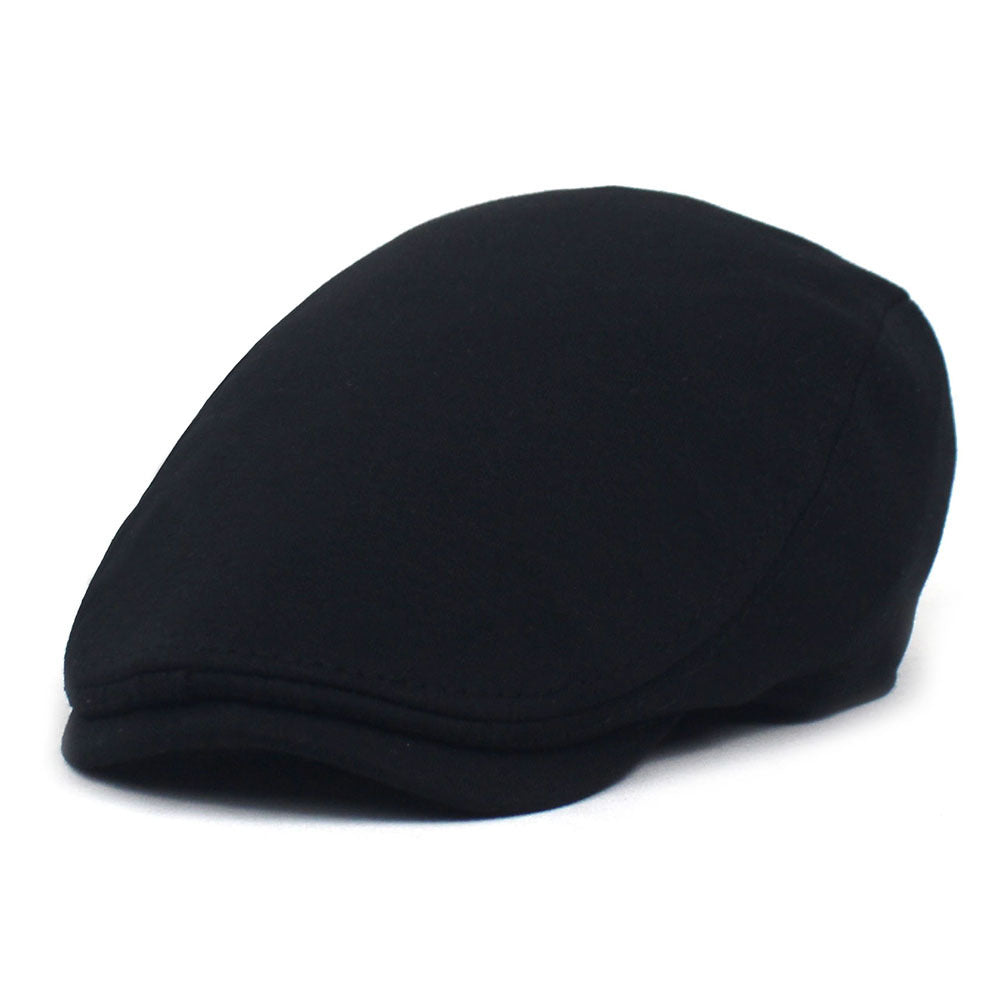 Adjustable Polyester Beret Cap for Men