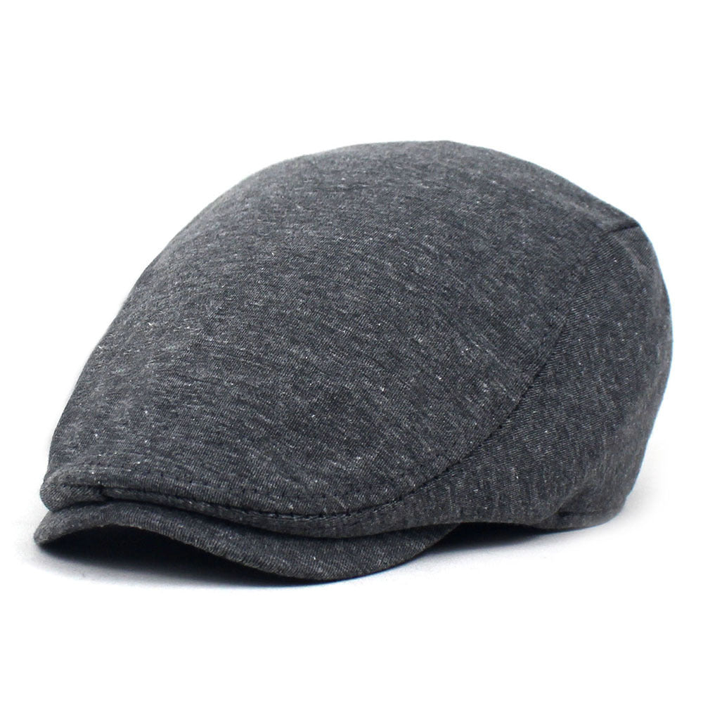 Adjustable Polyester Beret Cap for Men