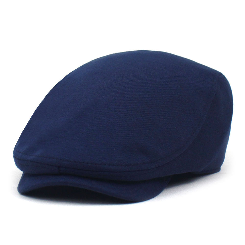 Adjustable Polyester Beret Cap for Men