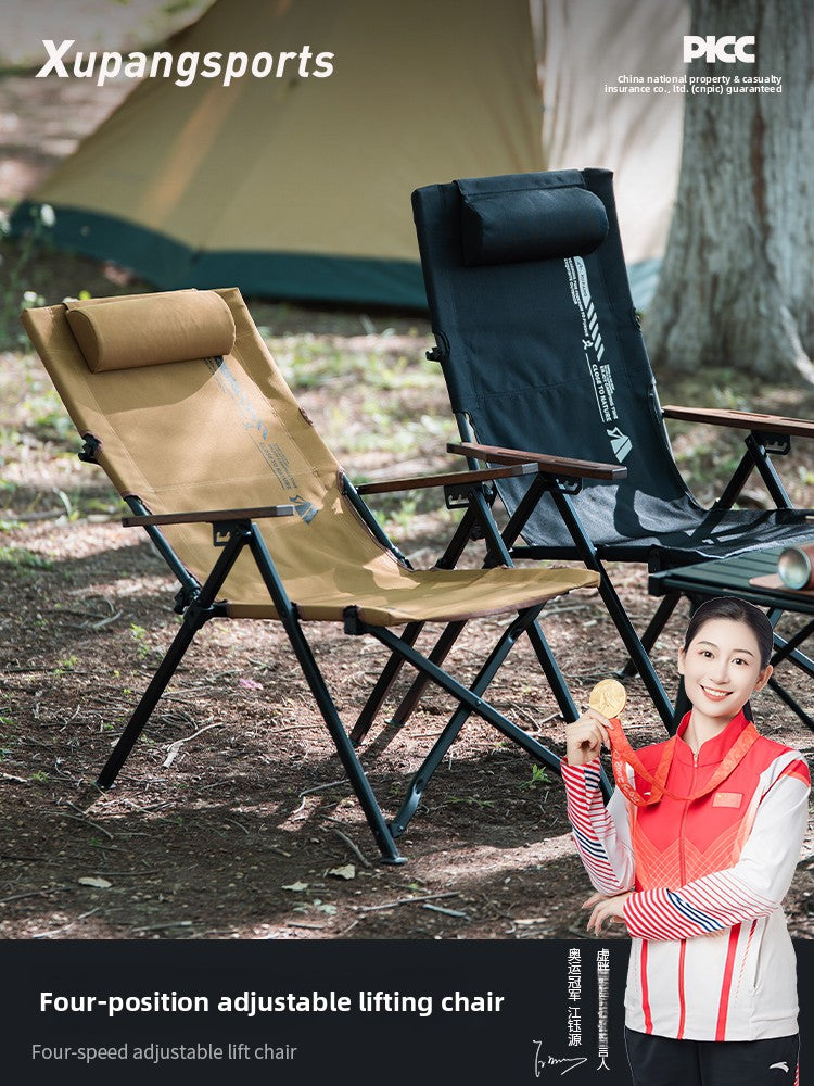 Adjustable Portable Outdoor Folding Recliner Chair