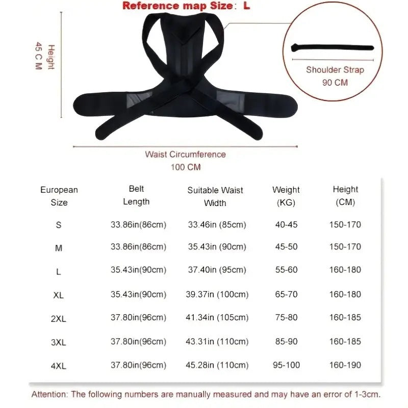 Adjustable Posture Corrector Belt for Adults