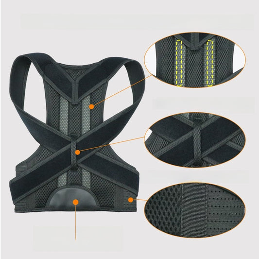 Adjustable Posture Corrector Belt for Back Support