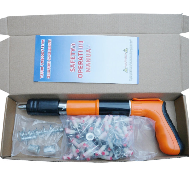 Adjustable Power Mini Nail Gun with Silencer