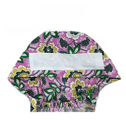 Adjustable Printed Scrub Cap