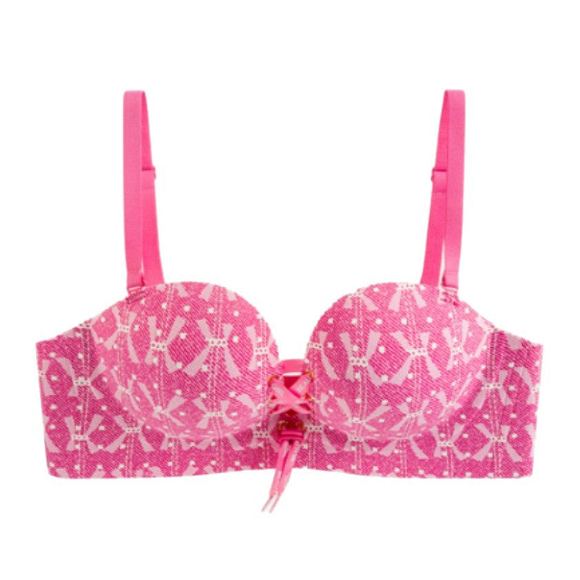 Adjustable Push-Up Bra with Detachable Straps