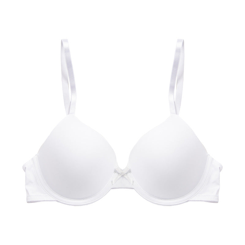 Adjustable Push-Up Nylon Bra with Molded Cups
