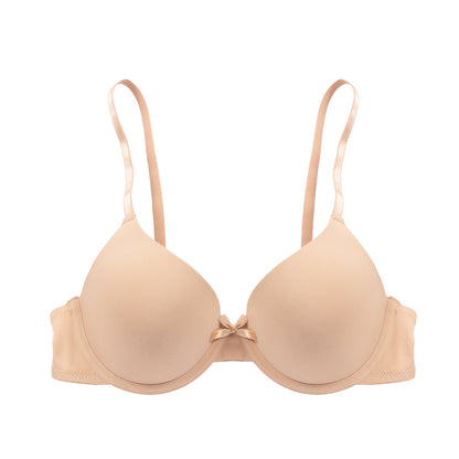 Adjustable Push-Up Nylon Bra with Molded Cups