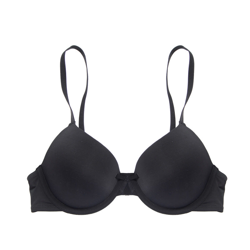 Adjustable Push-Up Nylon Bra with Molded Cups