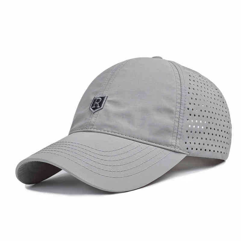 Adjustable Quick-Dry Baseball Cap with Sun Protection
