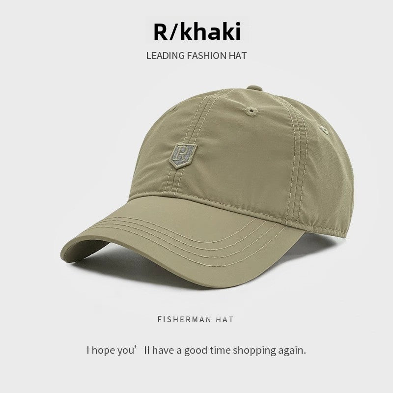 Adjustable Quick-Dry Baseball Cap with Sun Protection