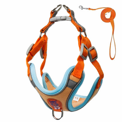 Adjustable Reflective Dog Harness and Leash Set