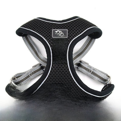 Adjustable Reflective Dog Harness Leash