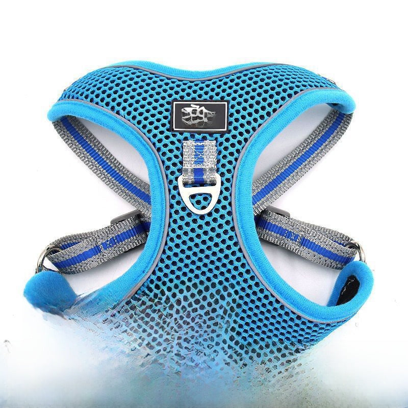 Adjustable Reflective Dog Harness Leash