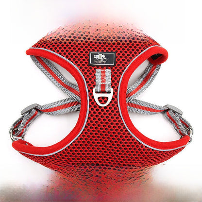 Adjustable Reflective Dog Harness Leash