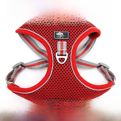 Adjustable Reflective Dog Harness Leash