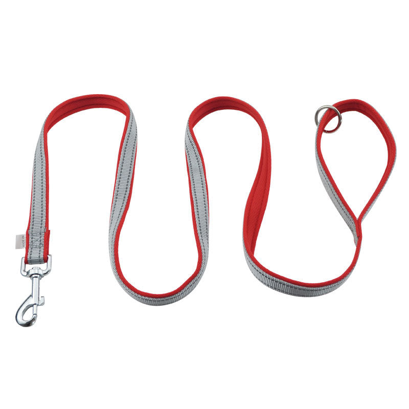 Adjustable Reflective Dog Harness with Rope