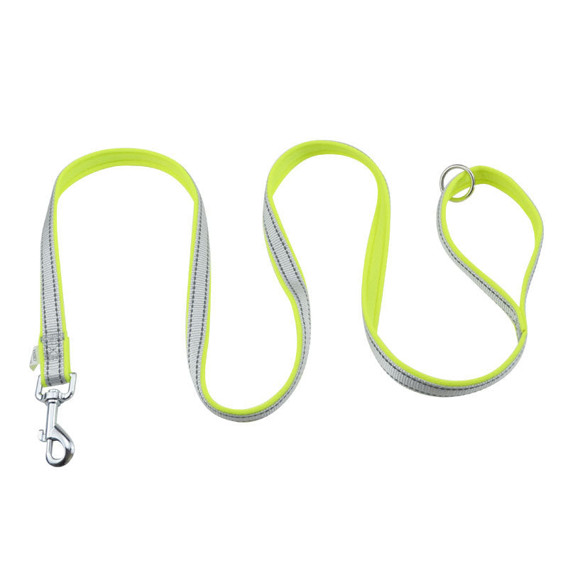 Adjustable Reflective Dog Harness with Rope