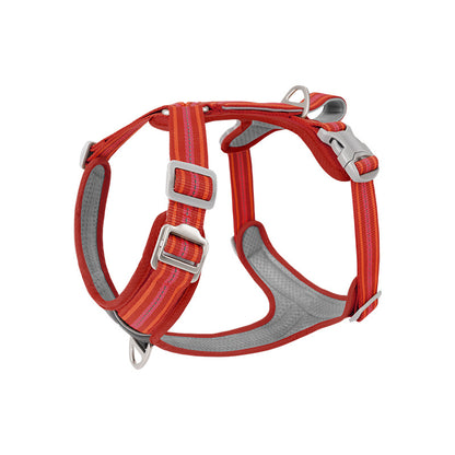Adjustable Reflective Dog Harness with Shock-Absorbing Leash