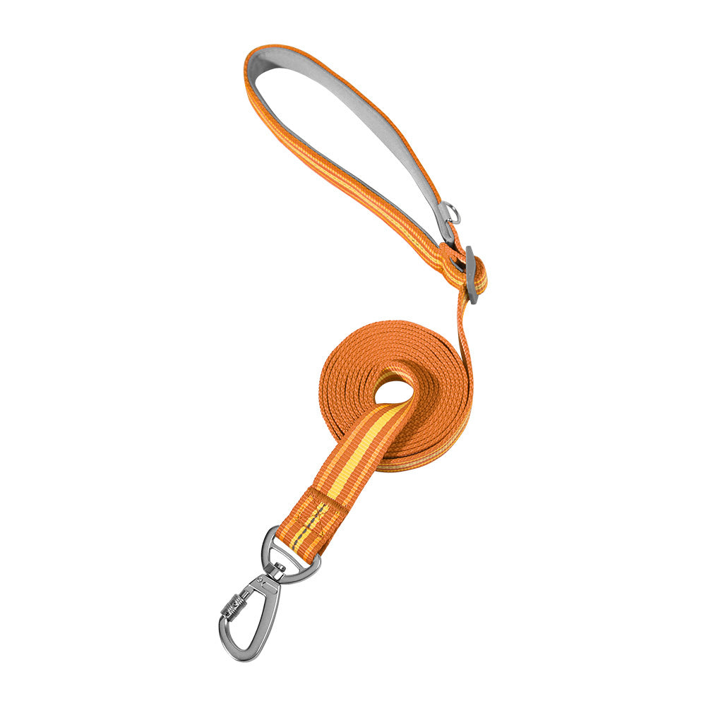Adjustable Reflective Dog Harness with Shock-Absorbing Leash
