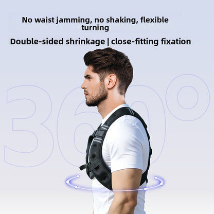 Adjustable Reflective Weight Vest for Fitness Training