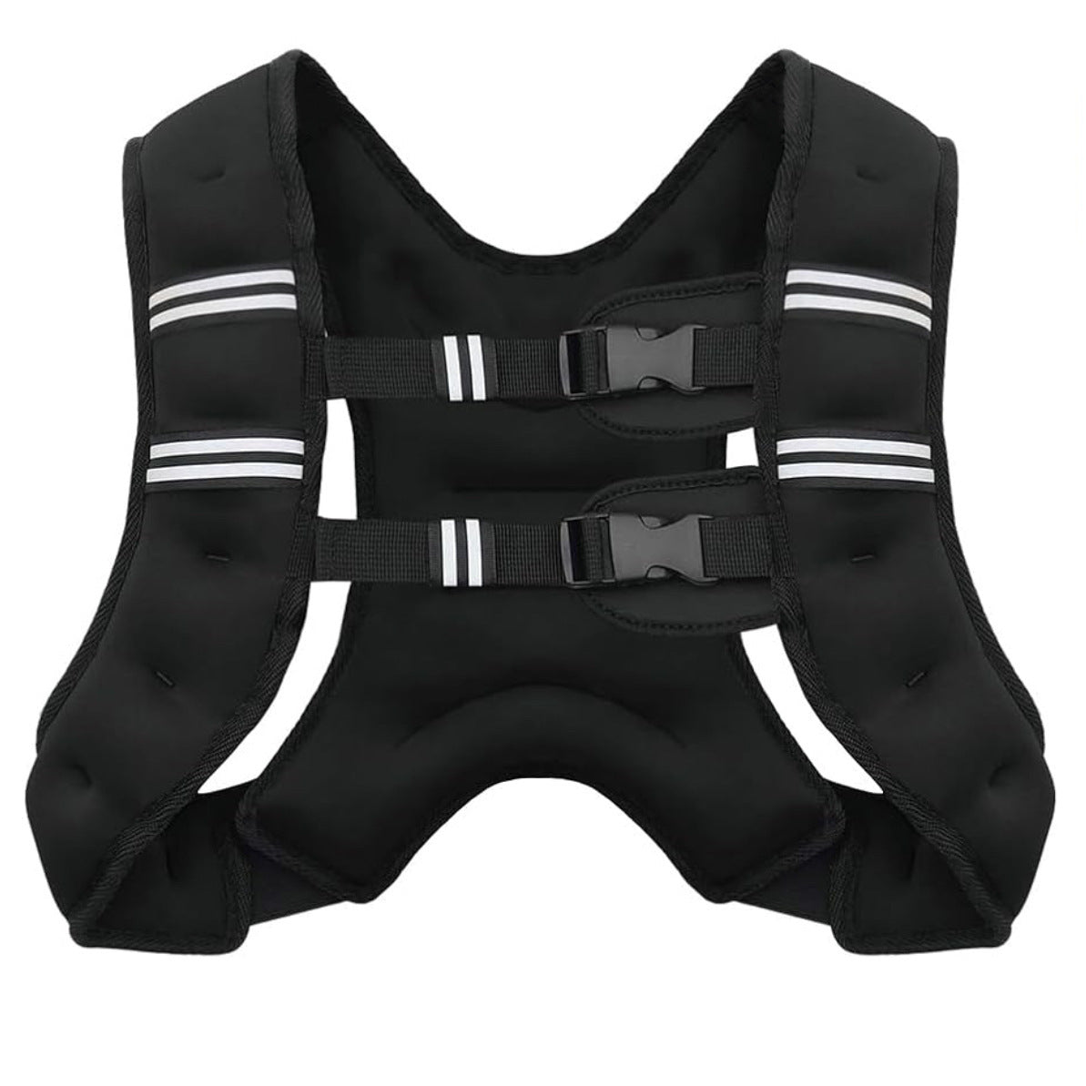 Adjustable Reflective Weight Vest for Fitness Training