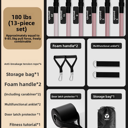 Adjustable Resistance Bands for Home Fitness