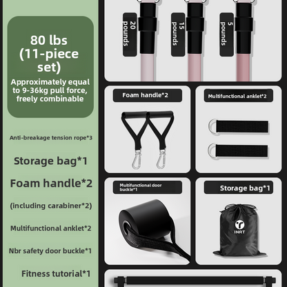 Adjustable Resistance Bands for Home Fitness