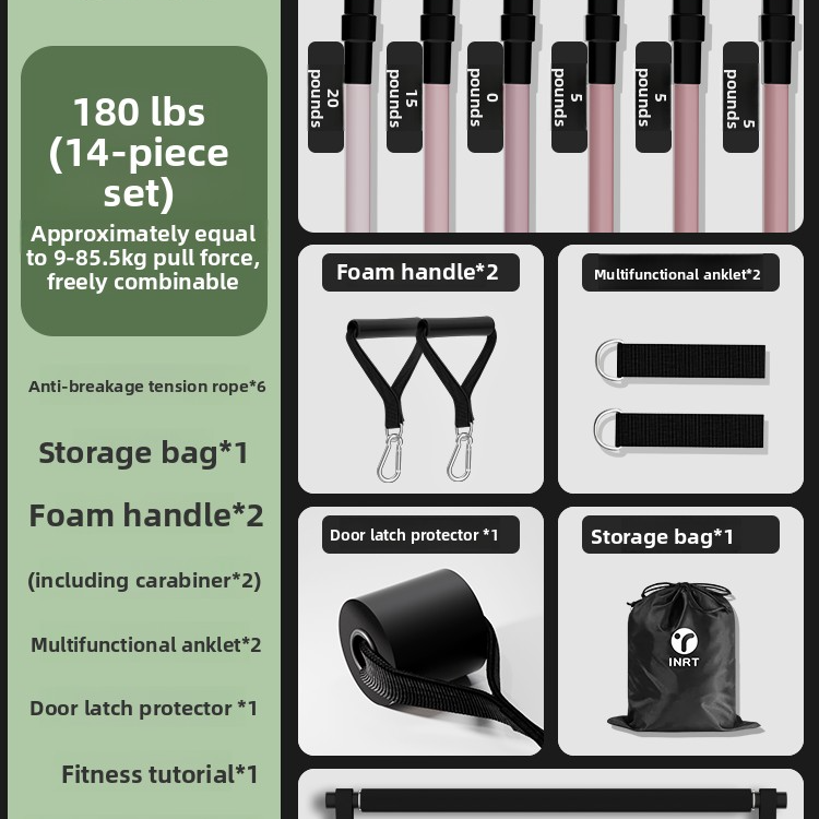 Adjustable Resistance Bands for Home Fitness