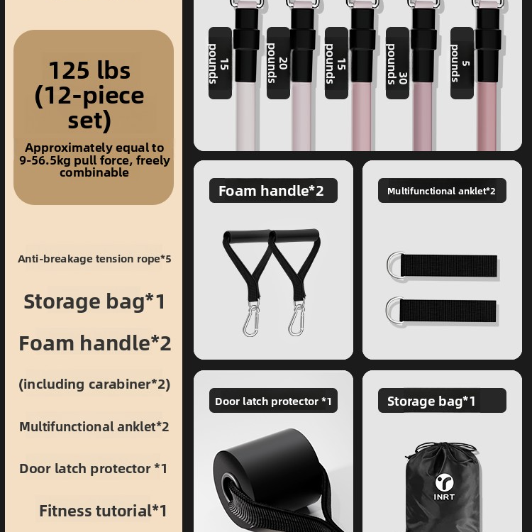 Adjustable Resistance Bands for Home Fitness