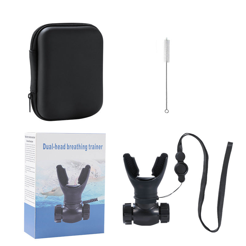 Adjustable Resistance Breathing Trainer for Fitness