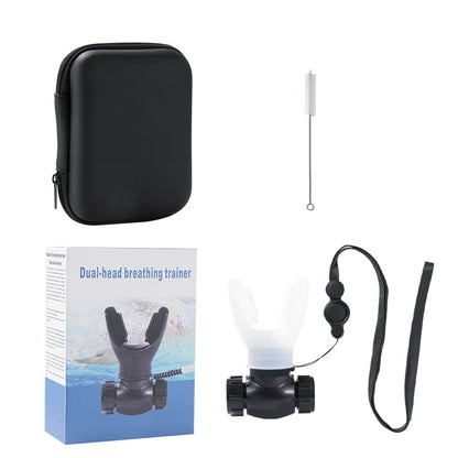 Adjustable Resistance Breathing Trainer for Fitness