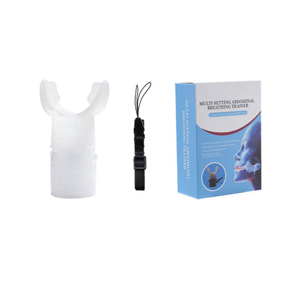 Adjustable Resistance Breathing Trainer for Fitness