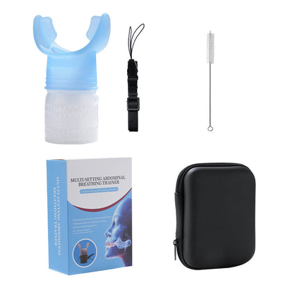 Adjustable Resistance Breathing Trainer for Fitness
