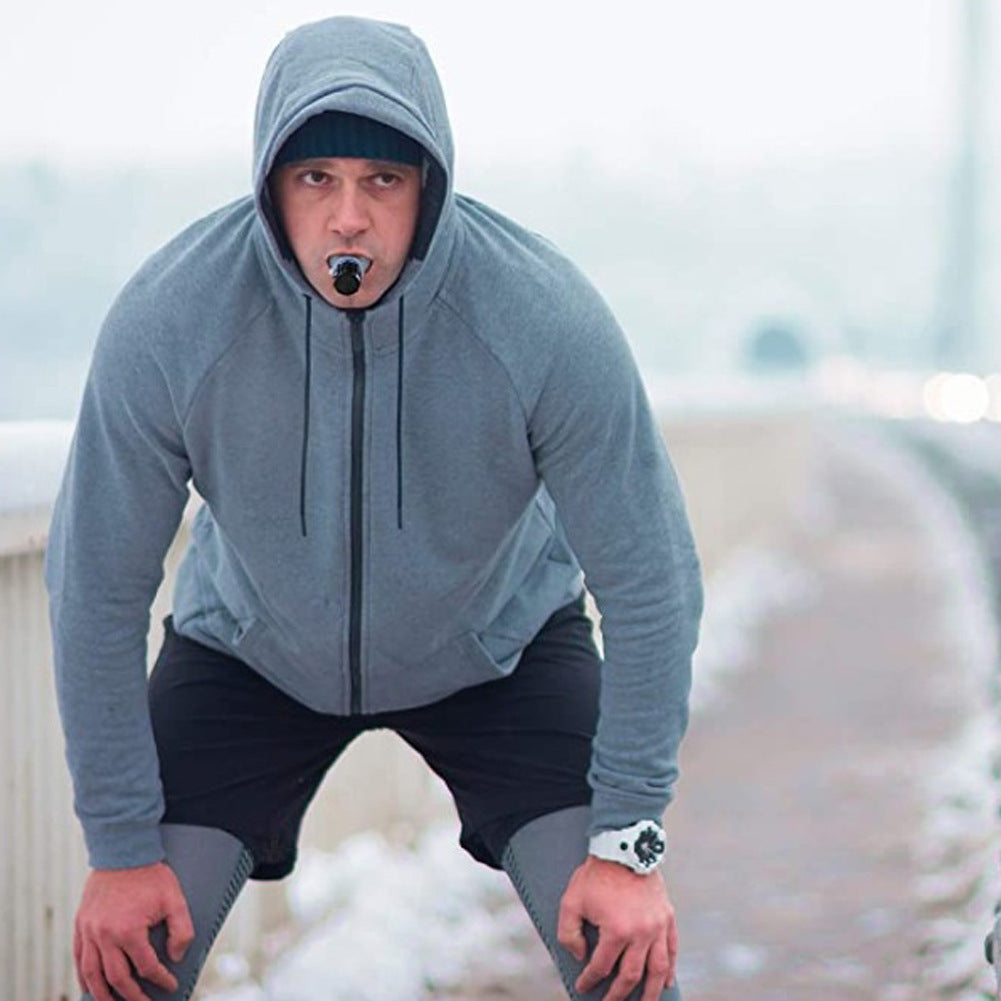 Adjustable Resistance Breathing Trainer for Fitness