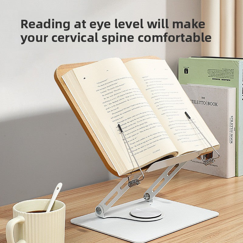 Adjustable Rotating Reading Stand