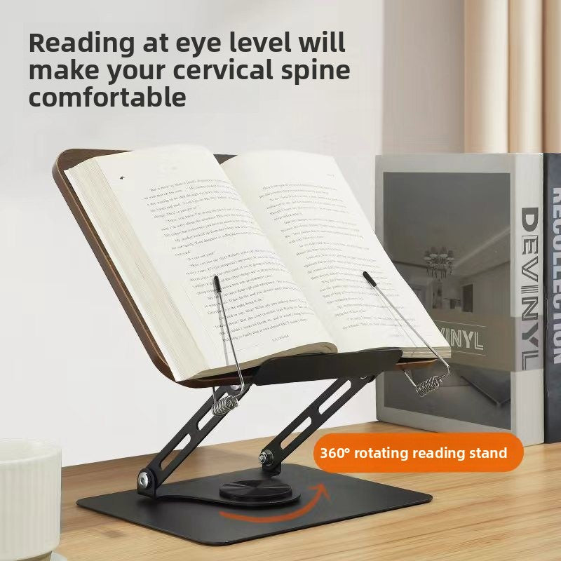 Adjustable Rotating Reading Stand
