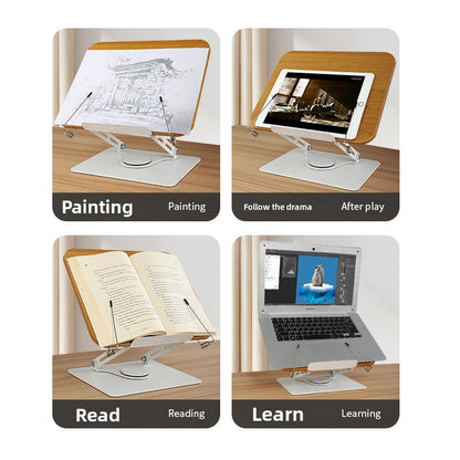 Adjustable Rotating Reading Stand