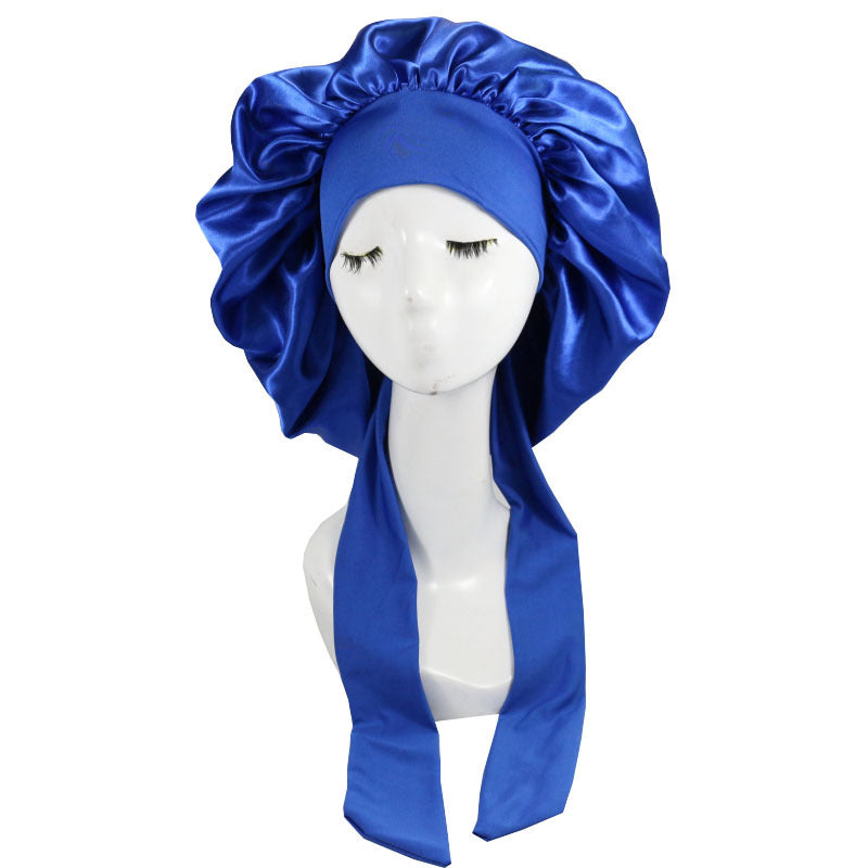 Adjustable Satin Sleep Cap