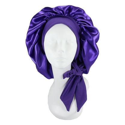 Adjustable Satin Sleep Cap