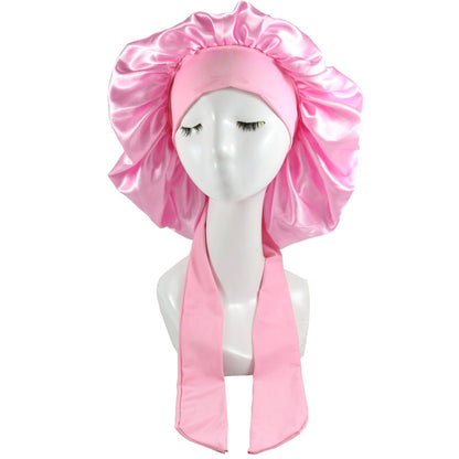 Adjustable Satin Sleep Cap