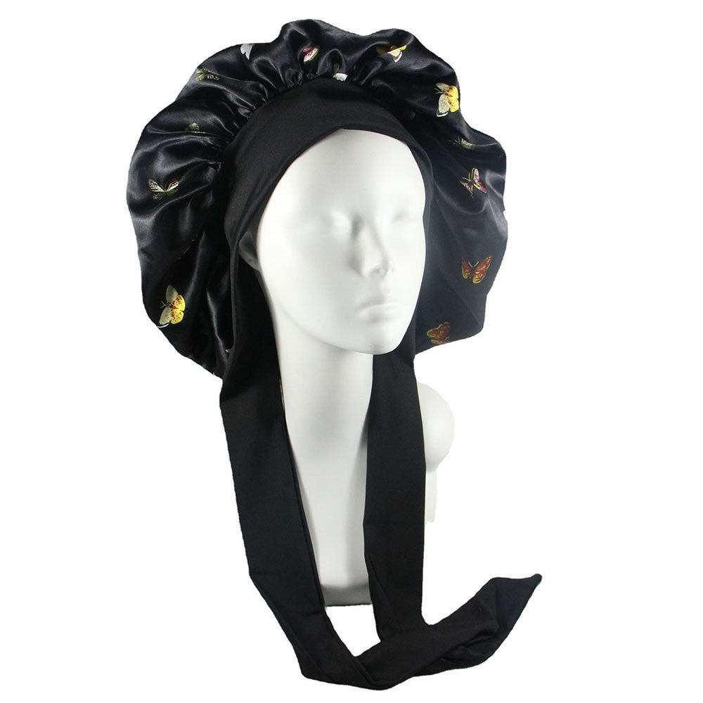Adjustable Satin Sleep Cap