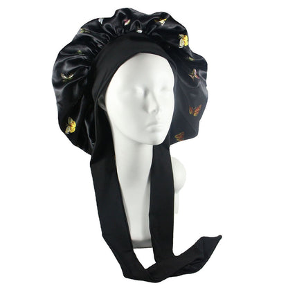 Adjustable Satin Sleep Cap