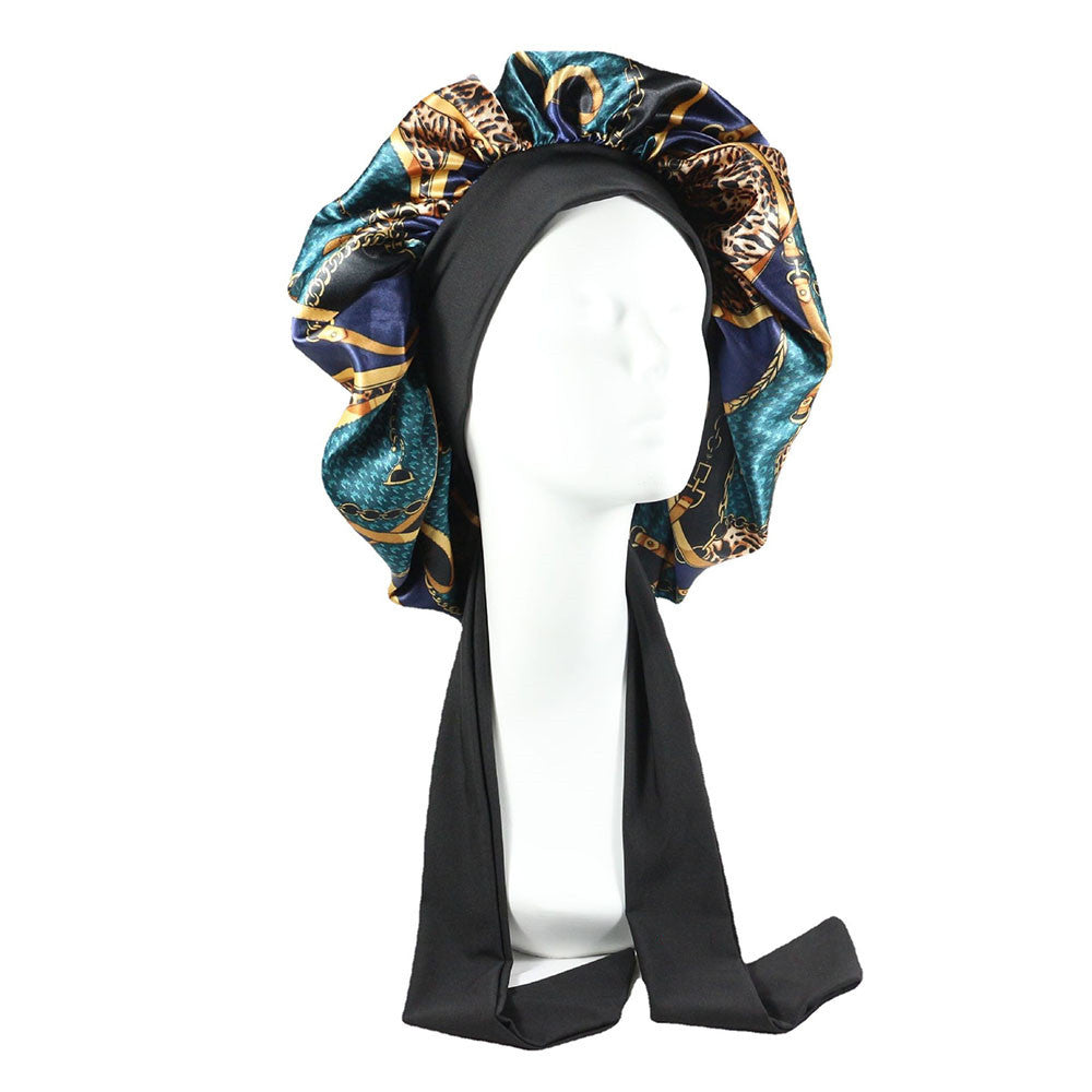 Adjustable Satin Sleep Cap