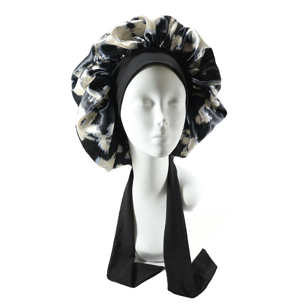 Adjustable Satin Sleep Cap