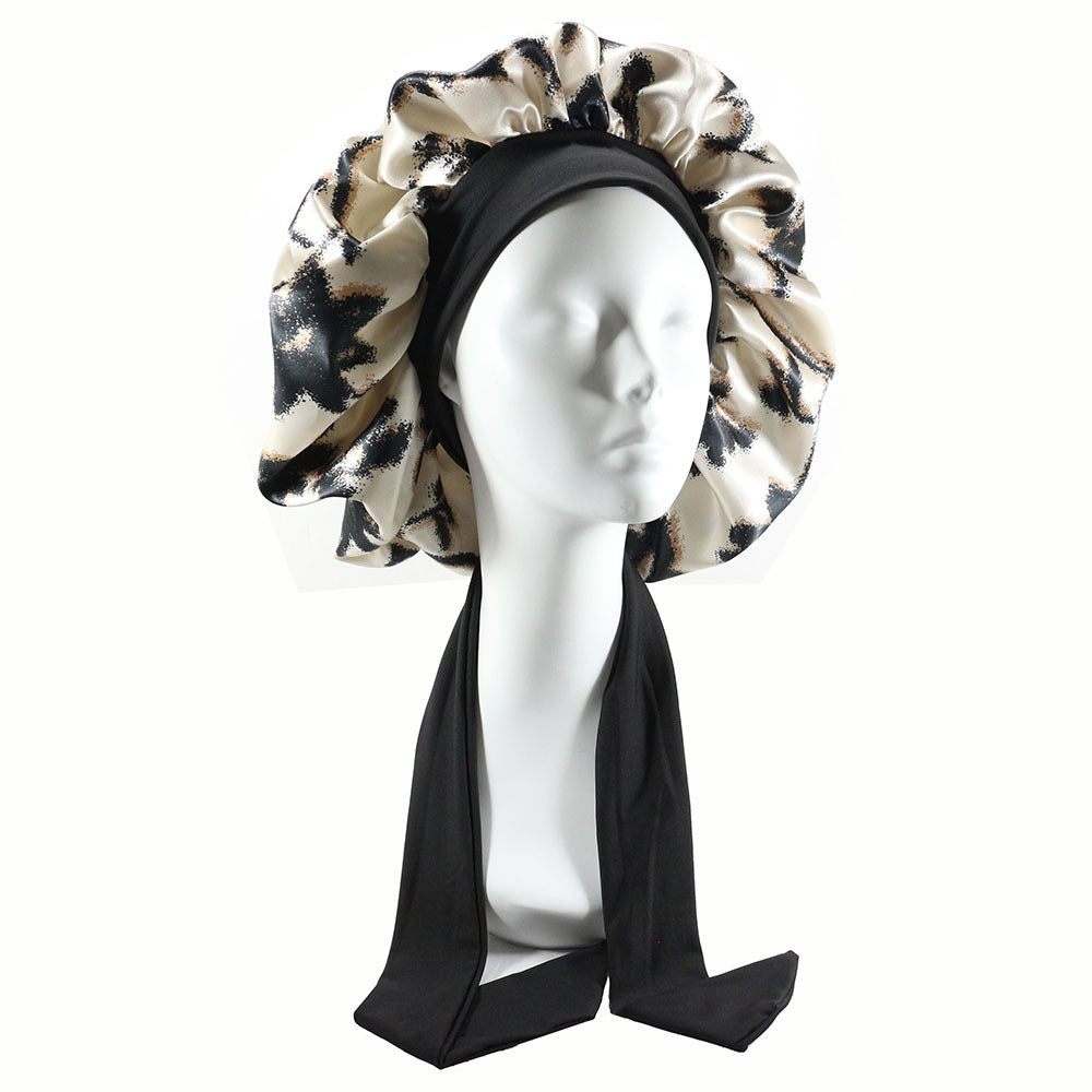Adjustable Satin Sleep Cap