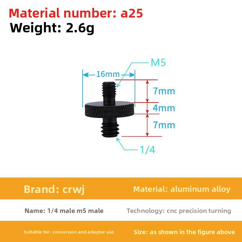 Adjustable screw accessories