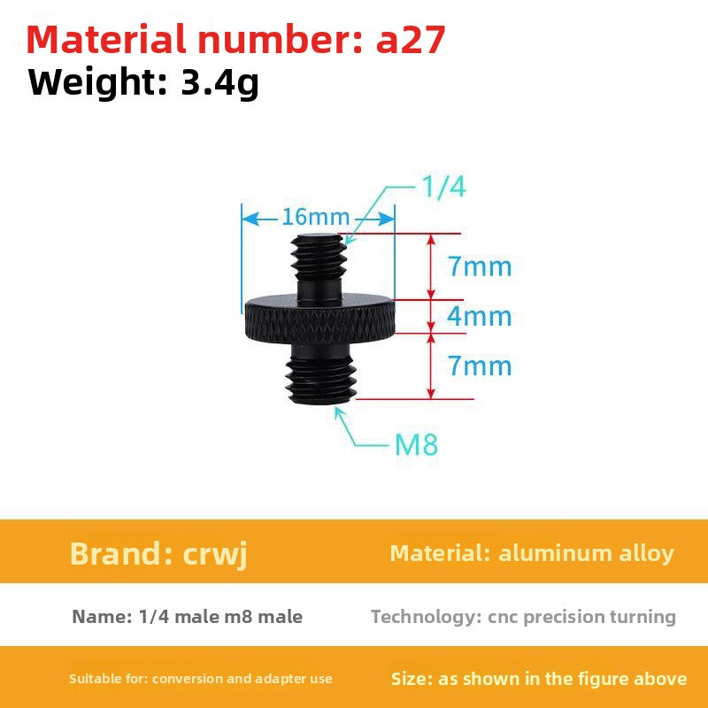 Adjustable screw accessories