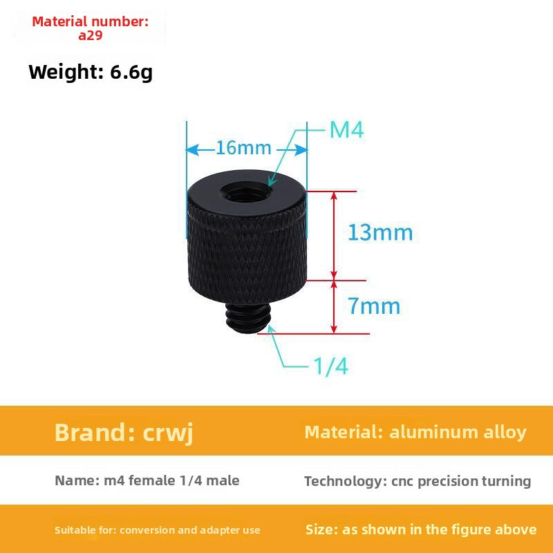 Adjustable screw accessories