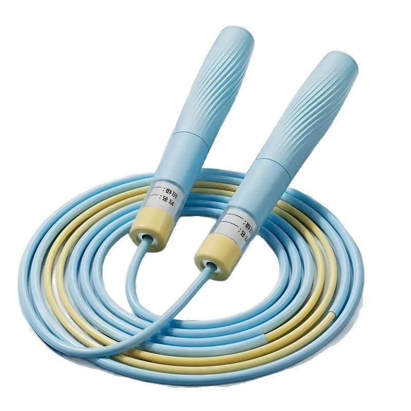 Adjustable Segmented Double-Bearing Speed Jump Rope for Children